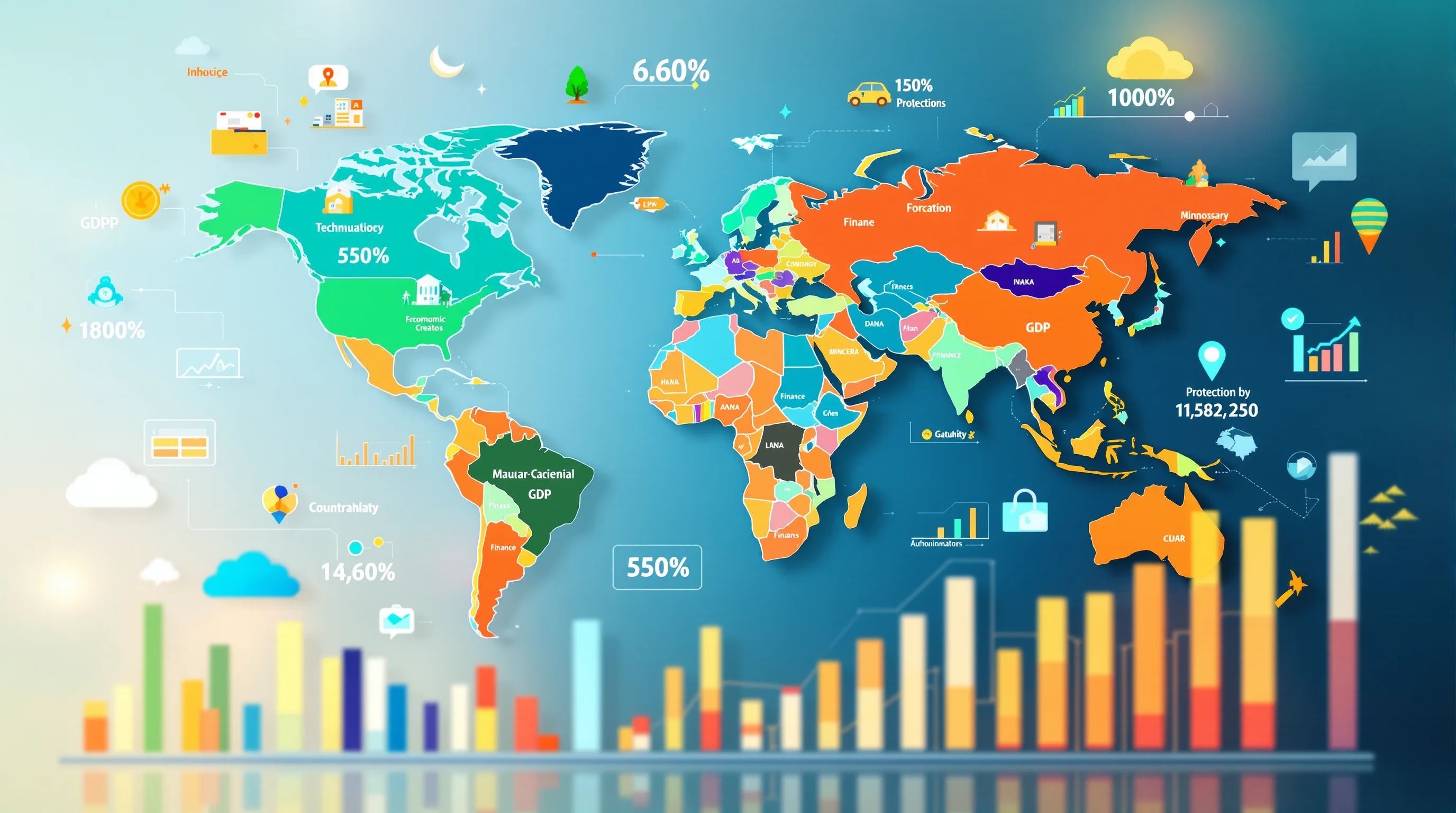 Países por producto interno bruto: los 20 líderes económicos y sus proyecciones